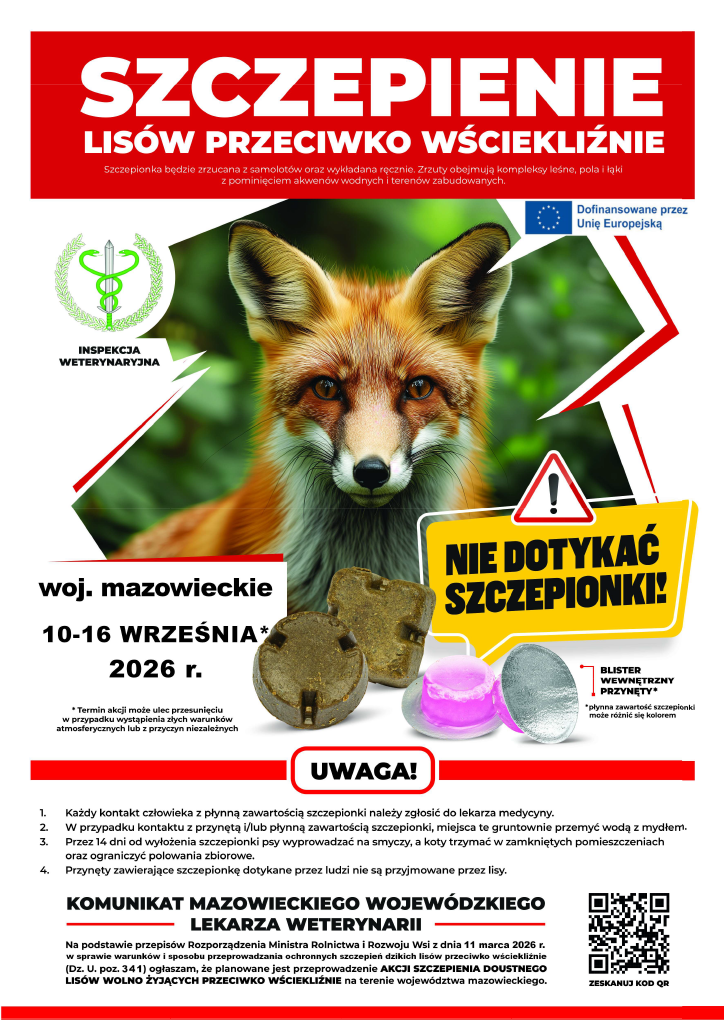 szczepienie lis 2026